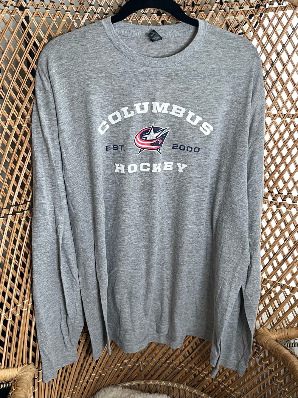 Columbus Blue Jackets NHL Hockey Long Sleeve Shirt